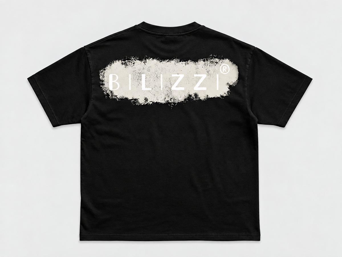 BILIZZI — Distressed Signature Oversized T-Shirt
