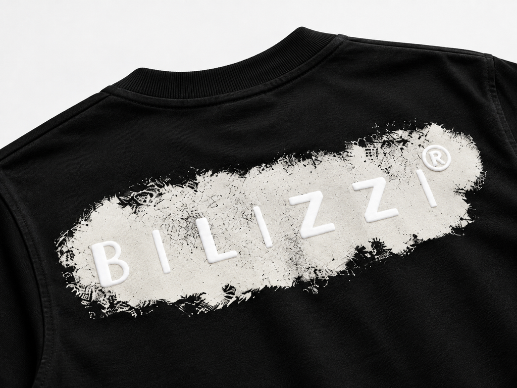 BILIZZI — Distressed Signature Oversized T-Shirt