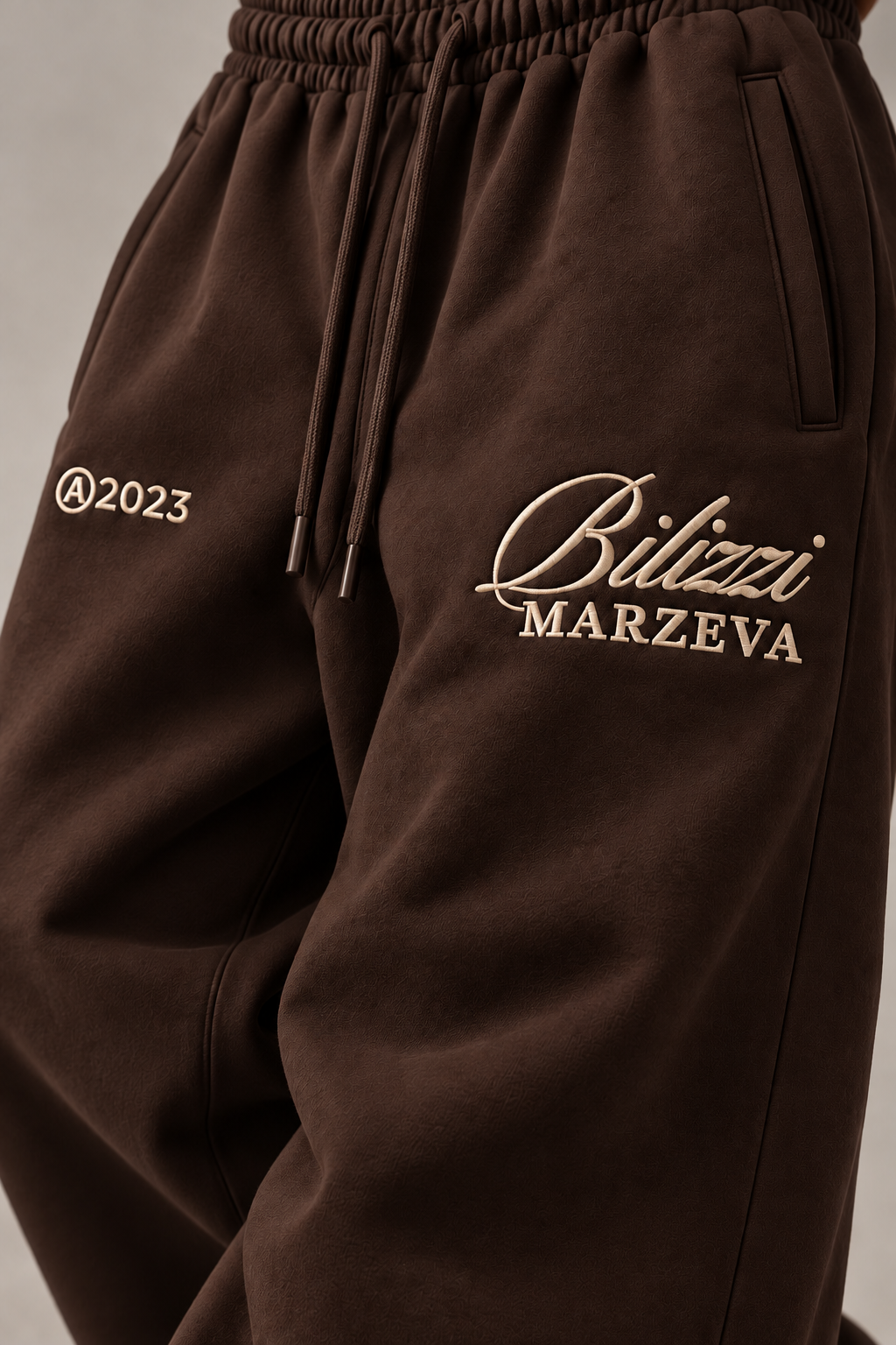 Bilizzi Basic Brown Sweatpants